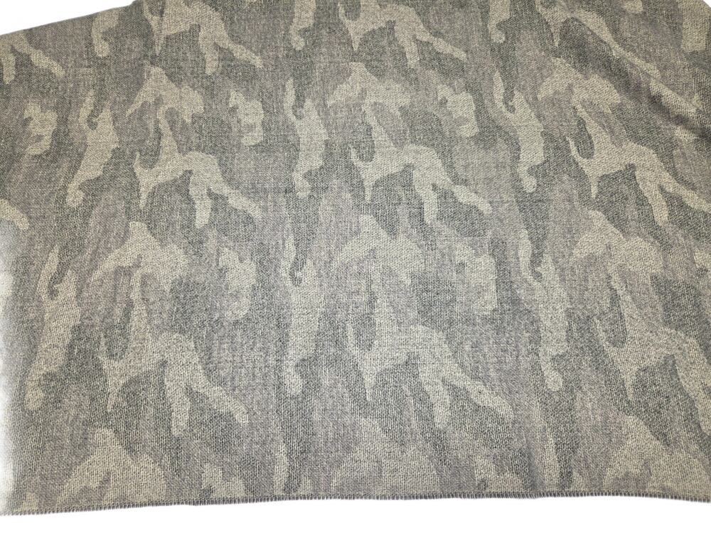 NWT Jack & Missy Gray Camo Sienna Scarf Wrap Throw Shawl One Size